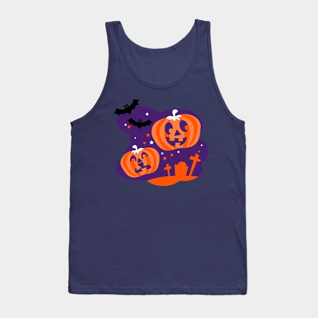 halloween pumpkins Tank Top by richhwalsh